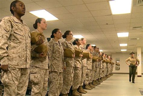 Marine Corps Integrates Male And Female Platoons During