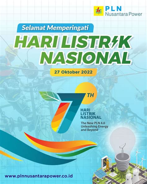 Selamat Hari Listrik Nasional Ke 77 Pt Pln Nusantara Power