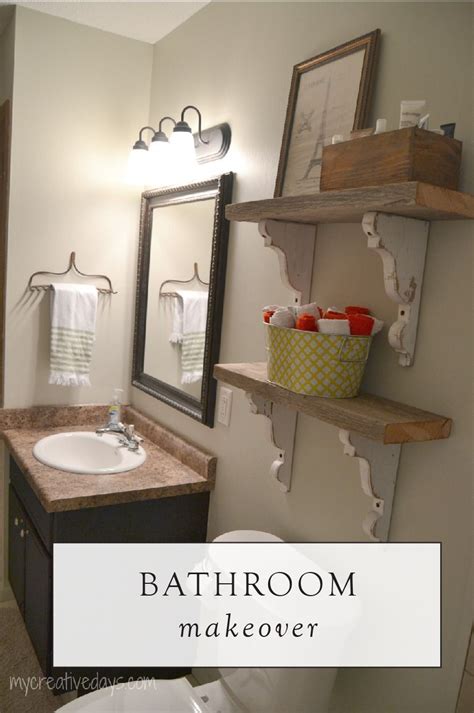 Master bathroom update on a $300 budget. Bathroom Makeover Under $50 | Diy bathroom design, Diy ...