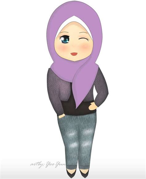 35 Kartun Muslimah Terbaru Anak Cemerlang