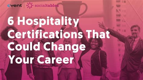 Top Hospitality Certifications Advance Your Event Planning Career