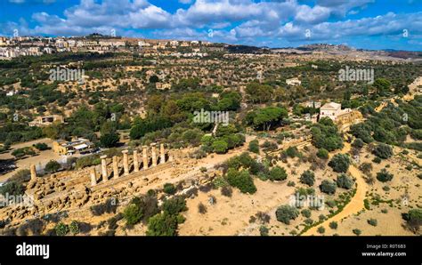 Valley Of The Temples An Archaeological Site In Agrigento Ancient