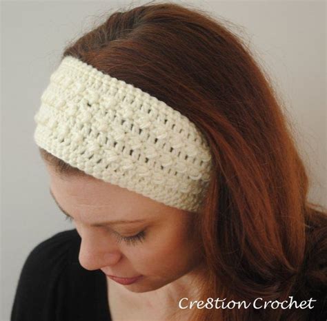 Women S Crocheted Ear Warmer Pattern Crochet Headband For Women Women