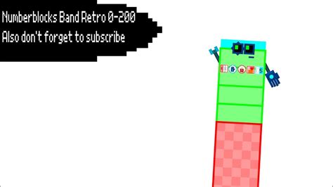 Numberblocks Band Retro 0 200 All Sounds For Trioctoblock24 Youtube
