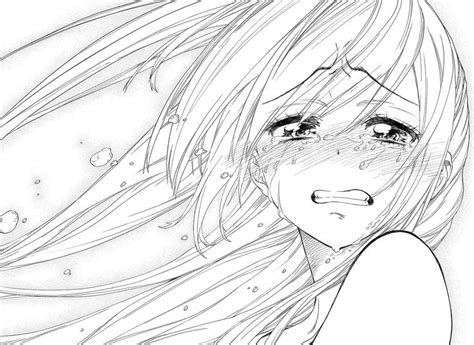 He has short, dark and unkempt hair. Anime Crying Drawing at GetDrawings | Free download
