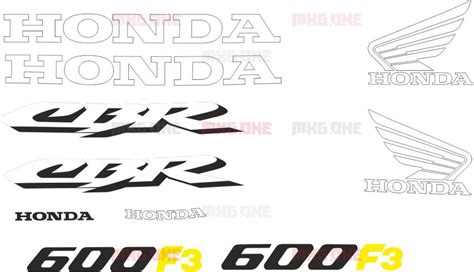 Honda Cbr 600 F3 1997 Stickers Set Mxgone Best Moto Decals