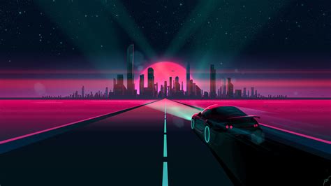 Synthwave Background 2560x1440