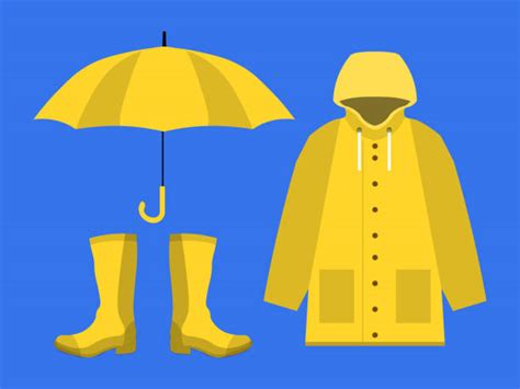 Royalty Free Raincoat Clip Art Vector Images And Illustrations Istock