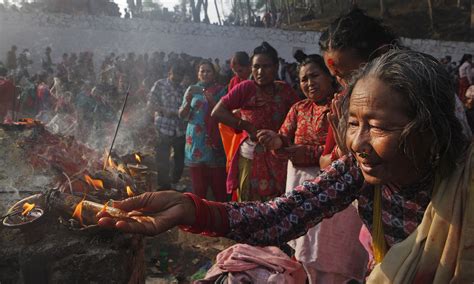 Nepali Hindus Mothers Day Celebrations World Dawncom
