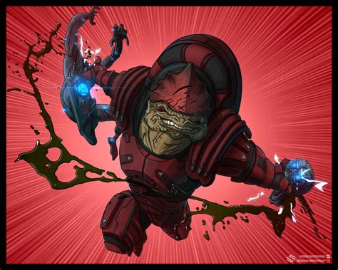 Urdnot Wrex By Szymshady On Deviantart