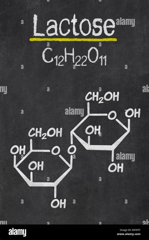 Chemistry Chemical Formula Lactose Hi Res Stock Photography And Images