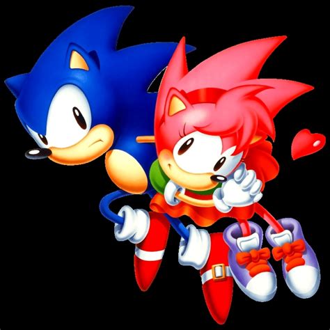 Sonic And Amy The Old Sonic Photo 7220012 Fanpop