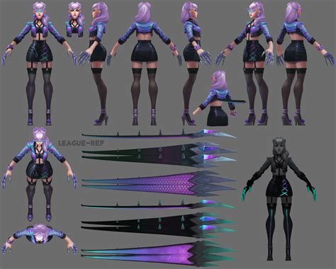 Kda All Out Evelynn Model How2play