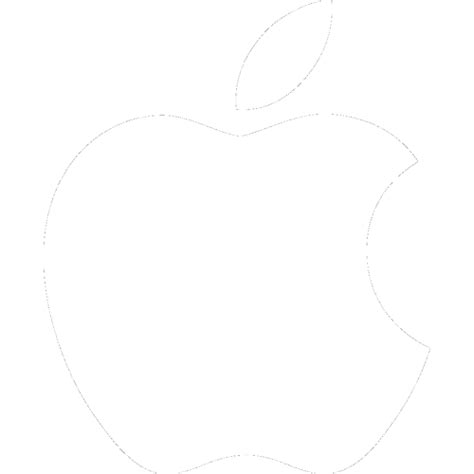 12 Apple Icon White Transparent Images White Apple Logo White