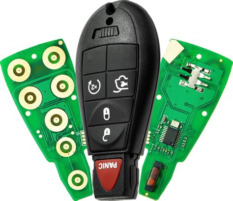 CHRYSLER JEEP DODGE RAM FOBIK KLUCZYK PILOT 433MHz FOBIK z elektroniką
