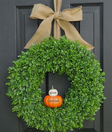 16 Wonderful Handmade Thanksgiving Wreath Designs To Decorate Your