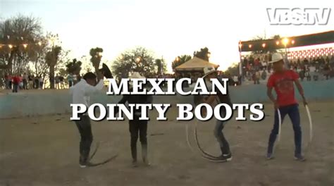 Mexican Pointy Boots Video