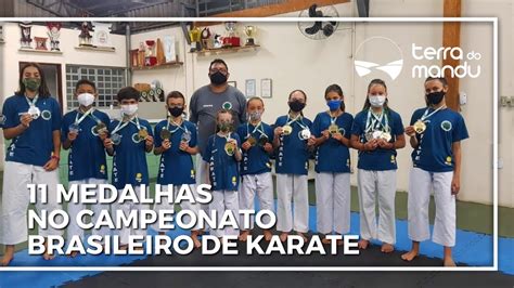 Academia De Pouso Alegre Conquista Medalhas Em Campeonato Brasileiro De Karate Youtube
