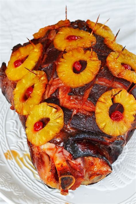 Baked Ham With Honey And Pineapple RecipeMagik