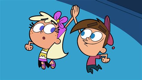 Timmy And Chloe High Five By Zartist2017 Odd Parents The Fairly