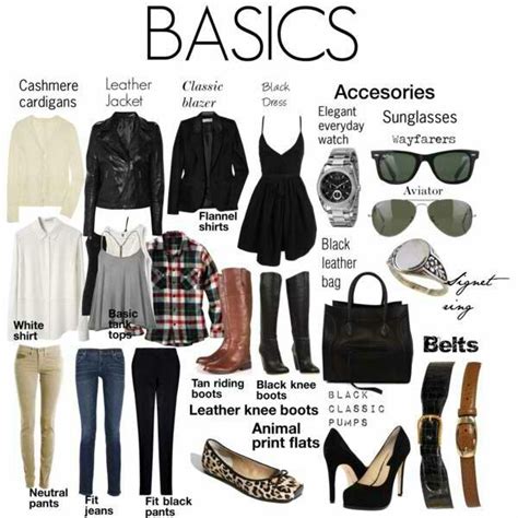 what every girl needs in her closet style fashion wardrobe basics
