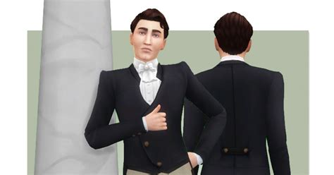 Ts4 Regency Suit For Men History Lovers Sims Blog