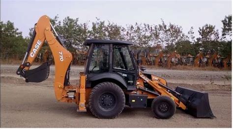 74 Hp 8000 Kg Case 770fx Plus Backhoe Loaders Loader Bucket Capacity 10 Cum Backhoe Bucket