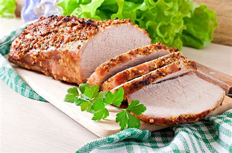 Cooking it in the slow cooker makes this a great family meal for. Slow Cooker Cranberry - Mustard Pork Loin Recipe | Mustard pork loin recipe, Pork loin, Food recipes