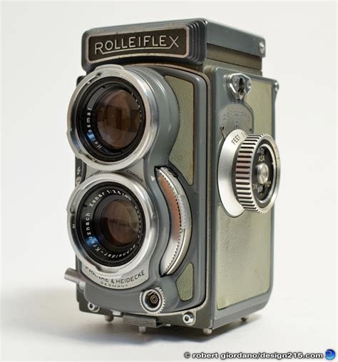 Rolleiflex Baby 4x4 Twin Lens Reflex Camera Product Photography