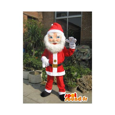 Purchase Santa Claus Mascot Evolution Beard And Red Costume