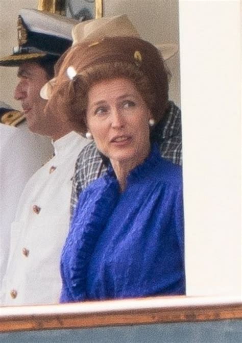 Gillian Anderson Is Spitting Image Of Margaret Thatcher As She Joins