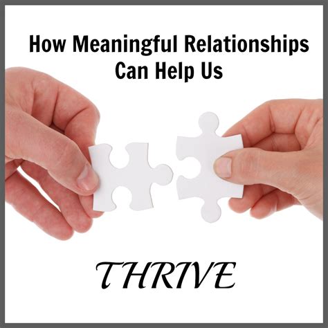 How Meaningful Relationships Can Help Us Thrive Pick Any Two