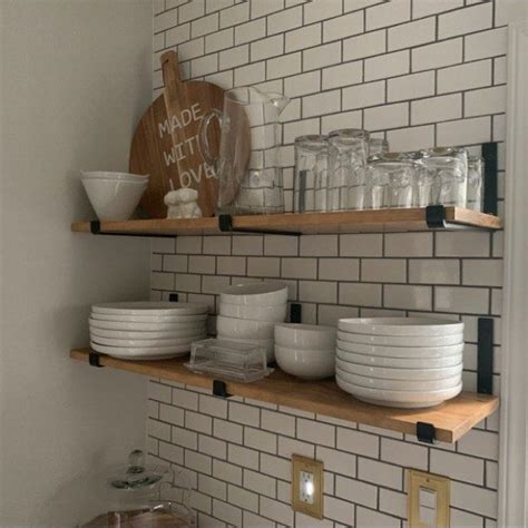 Cut from solid rock, the wall shelf's clean stone and brass brackets will add a touch of elegance to your kitchen, living room, or bathroom walls. Metal Shelf Brackets, Floating Shelf Hardware in Steel ...