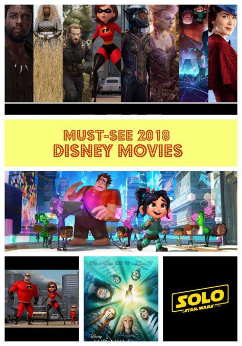 Disney classics, pixar adventures, marvel epics, star wars sagas, national geographic explorations, and more. Don't Miss these Disney Movies Opening in 2018! Simply ...