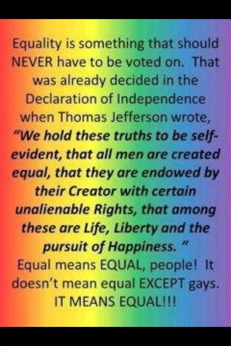 17 Best Images About Equal Rights Posters And Quotes On Pinterest