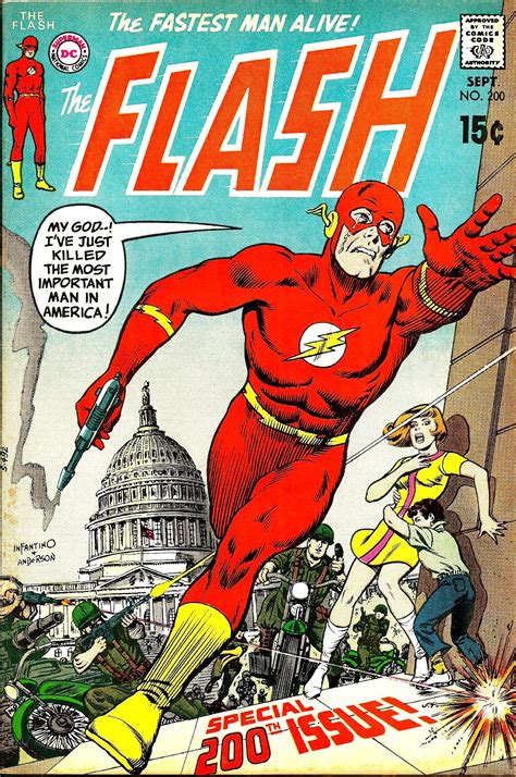 Flash 200 Flash Comic Book Comics Comic Book Covers