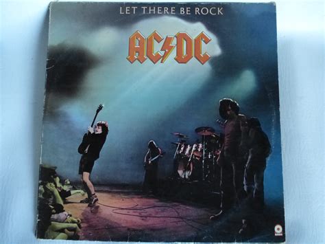 disque 33 tours ac dc let there be rock 1977