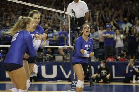 Now What Open Competition Refines Byu Womens Volleyball For