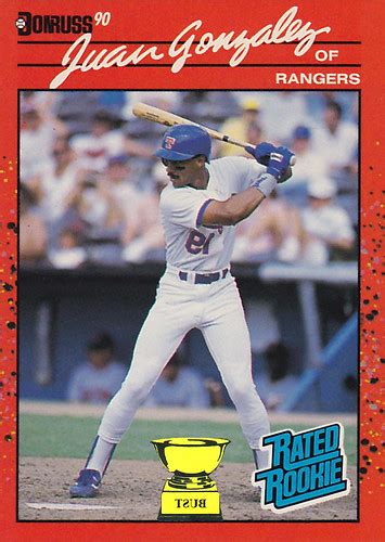 Check spelling or type a new query. Baseball Card Bust: Juan Gonzalez, 1990 Donruss