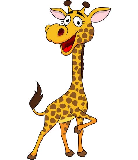 Cute Giraffe Cartoon Stock Image 28007506 Panthermedia Stock Agency