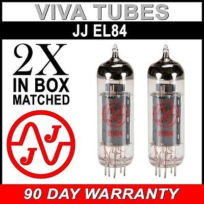 Brand New Matched Pair Jj El Bq Fully Tested Guaranteed Vacuum