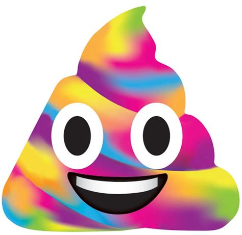 Iscream Rainbow Unicorn Poop Emoji Pack Of 8 Strawberry Scented