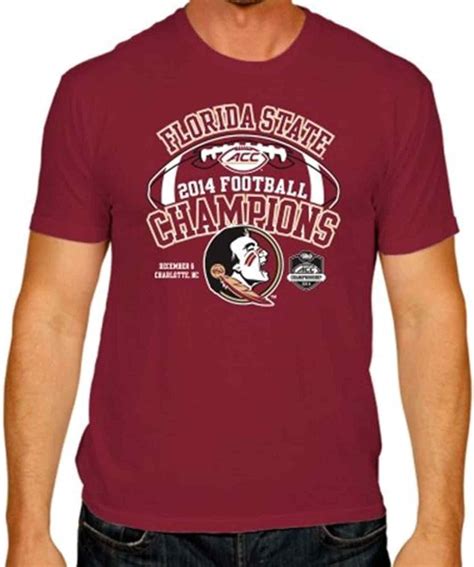 Florida State Seminoles Victory Acc Football Champions Locker Room T Shirt Seknovelty