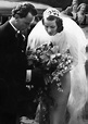 Ingrid Bergman with her first husband, Dr. Petter Lindström, at their ...