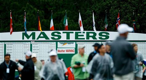Masters Schedule Augusta Golf Tournament 2023 Roadtrips
