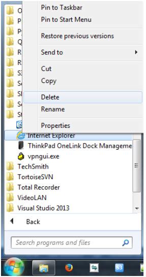 6312 Lab Managing The Startup Folder In Windows 7 And Vista Answers