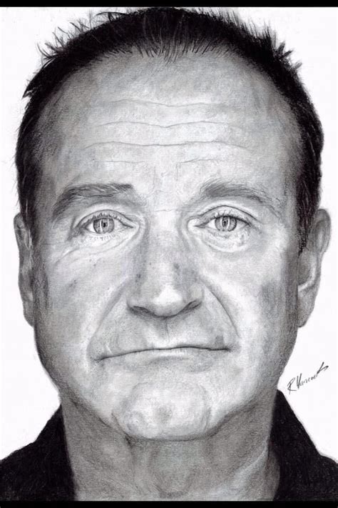 Robin Williams Ryan Hancock Pencil Robin Williams Robin Tribute