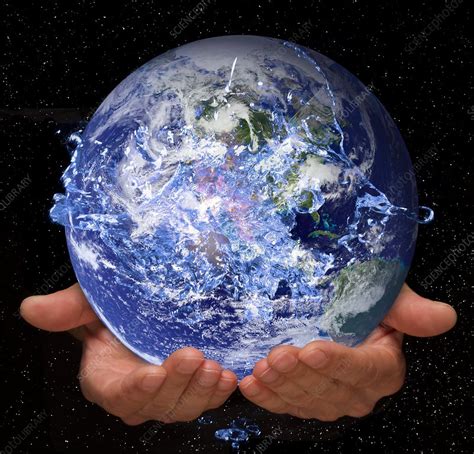 Earth And Water Stock Image C0372826 Science Photo Library