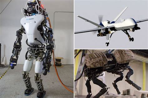 The Robot Army Of The Future From Killer Drones To Cyborg Super