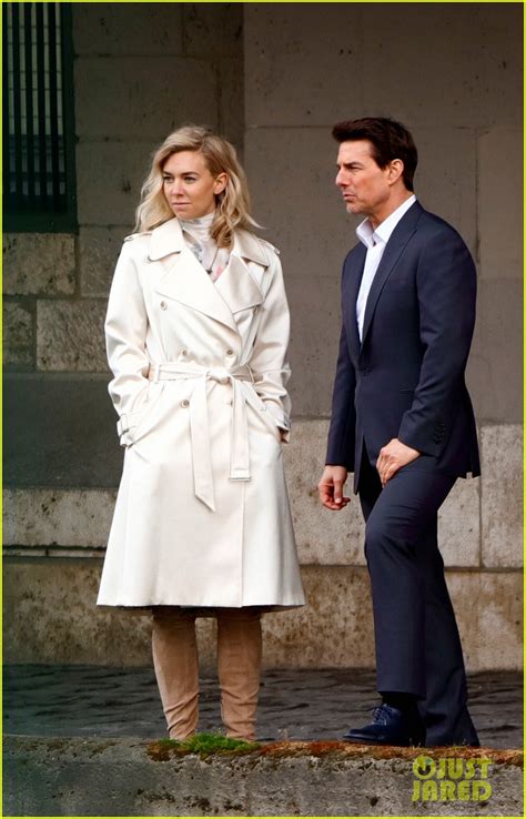 Tom Cruise And Vanessa Kirby Share On Set Kiss For Mission Impossible 6